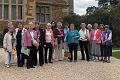 WI members outside the house